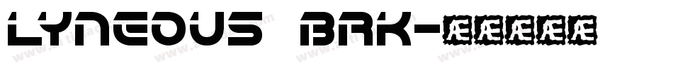 Lyneous BRK字体转换